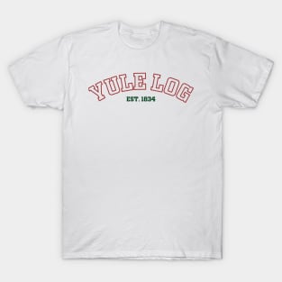 Yule Log Sporty Tee T-Shirt